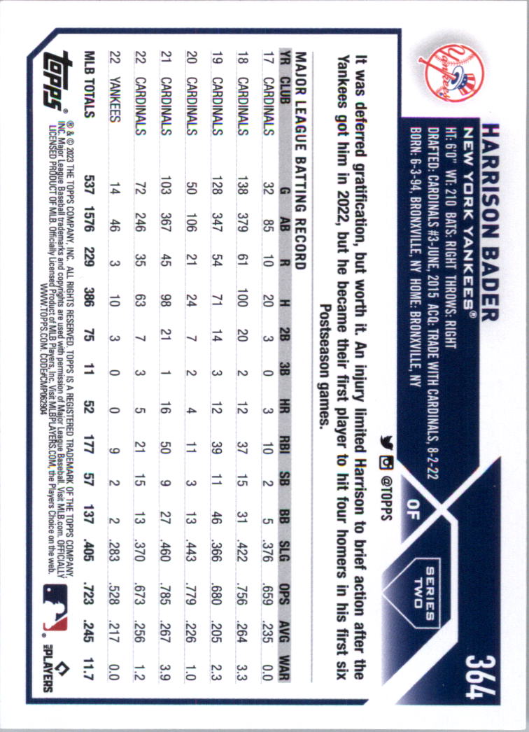 2023 Topps Baseball Card Pick (Base) 251-509 - Picture 223 of 495