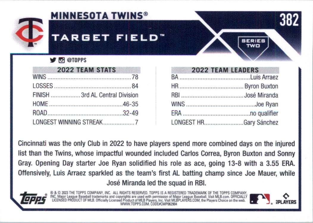 2023 Topps Baseball Card Pick (Base) 251-509 - Picture 255 of 495