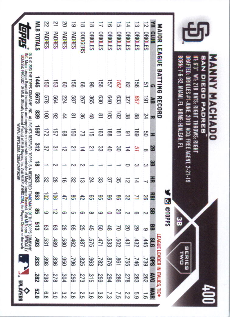 2023 Topps Baseball Card Pick (Base) 251-509 - Picture 283 of 495