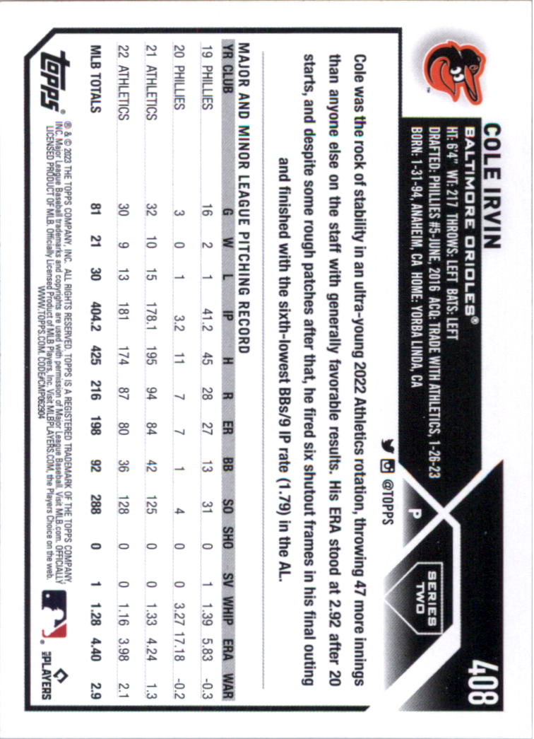 2023 Topps Baseball Card Pick (Base) 251-509 - Picture 297 of 495