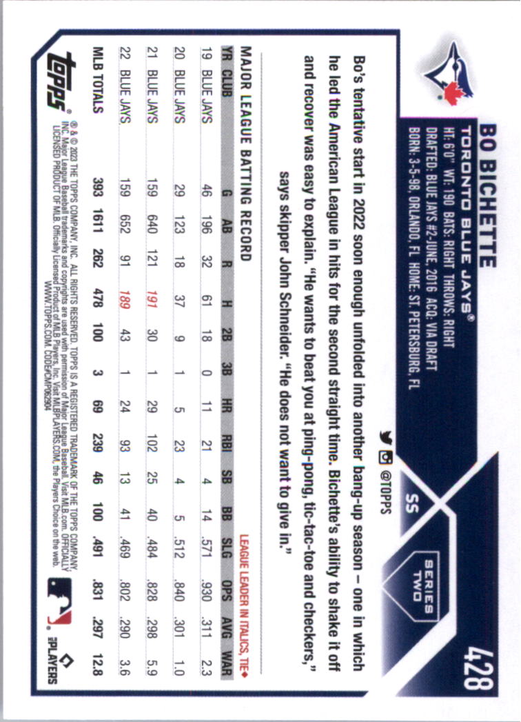 2023 Topps Baseball Card Pick (Base) 251-509 - Picture 335 of 495