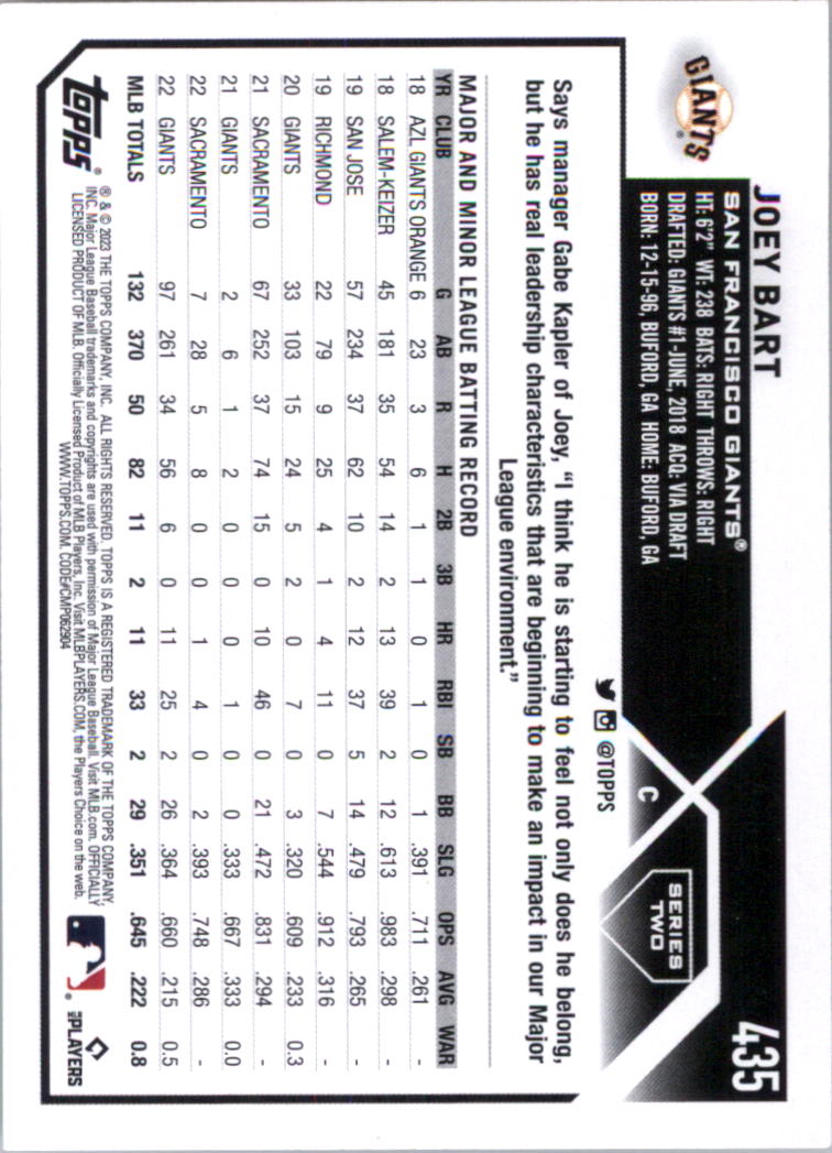 2023 Topps Baseball Card Pick (Base) 251-509 - Picture 349 of 495
