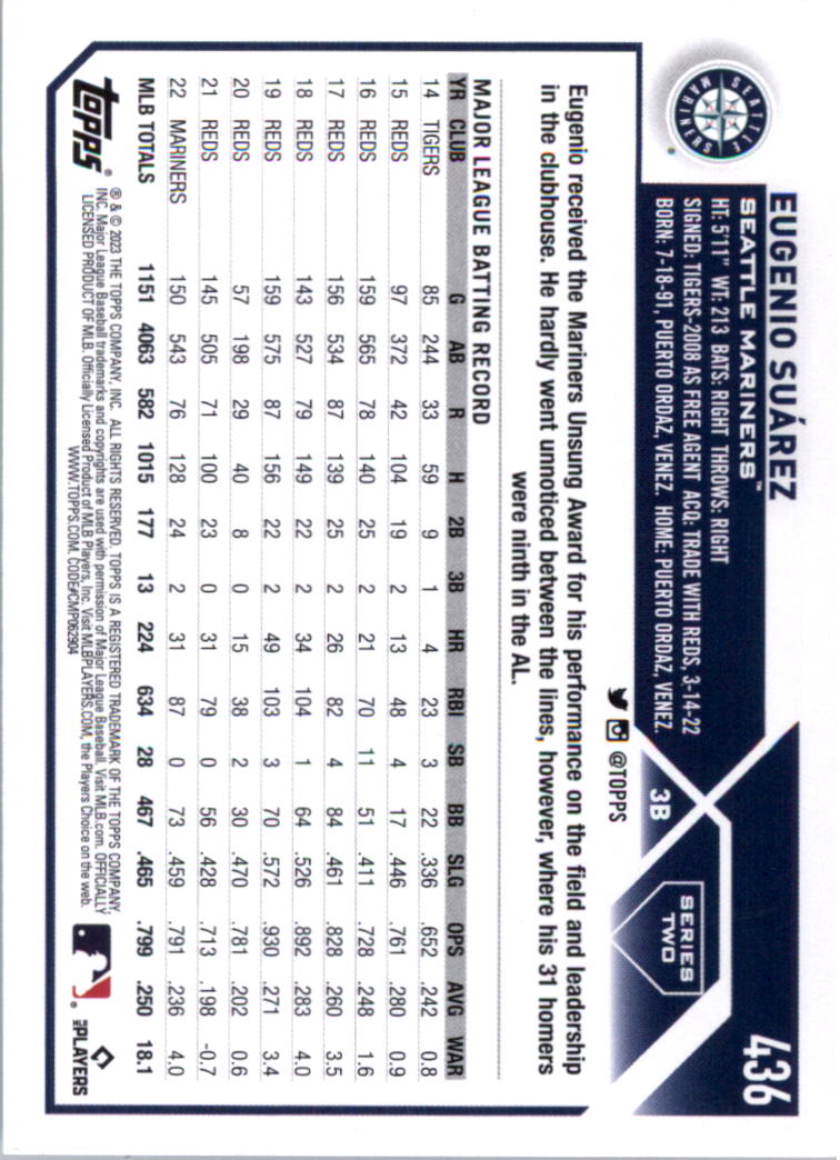 2023 Topps Baseball Card Pick (Base) 251-509 - Picture 351 of 495