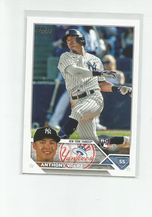 2023 Topps 460 Anthony Volpe RC NMMT