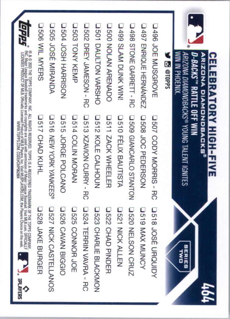 2023 Topps Baseball Card Pick (Base) 251-509 - Picture 407 of 495