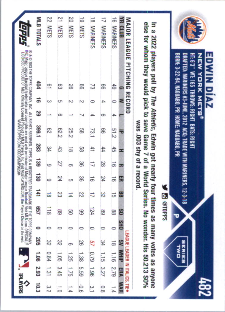 2023 Topps Baseball Card Pick (Base) 251-509 - Picture 441 of 495