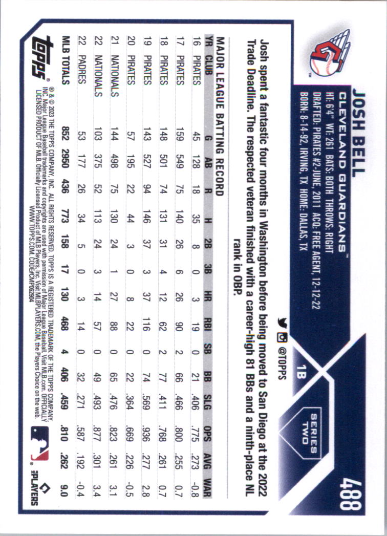 2023 Topps Baseball Card Pick (Base) 251-509 - Picture 453 of 495
