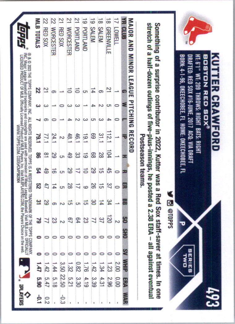 2023 Topps Baseball Card Pick (Base) 251-509 - Picture 463 of 495