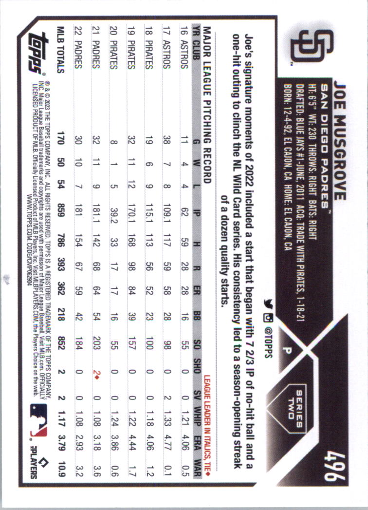 2023 Topps Baseball Card Pick (Base) 251-509 - Picture 469 of 495
