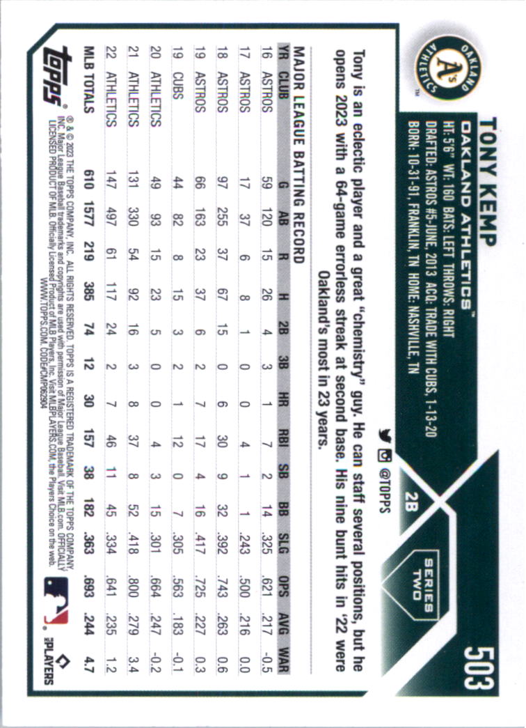 2023 Topps Baseball Card Pick (Base) 251-509 - Picture 483 of 495