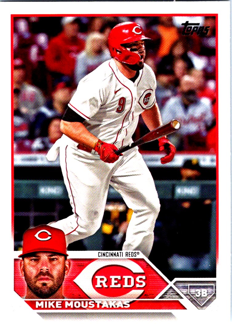 2023 Topps #539 Mike Moustakas - NM-MT - The Dugout Sportscards & Comics