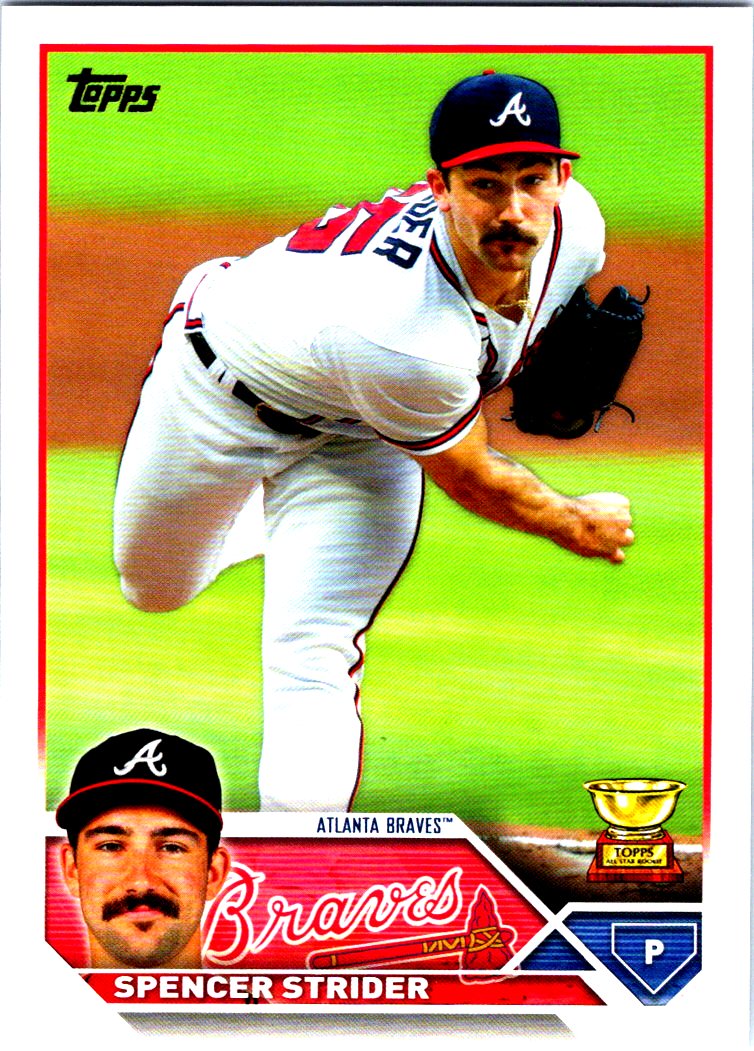  2023 Topps #602 Spencer Strider NM-MT Atlanta Braves