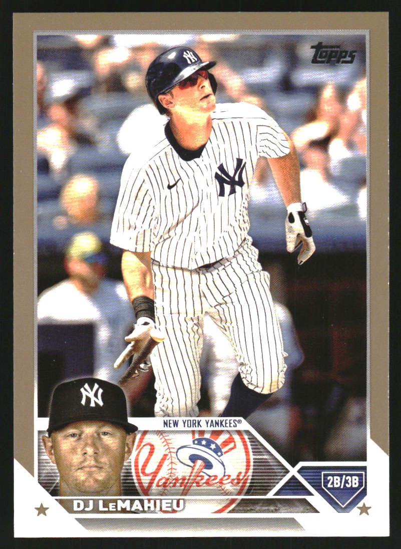 2023 Topps Gold #658 DJ LeMahieu