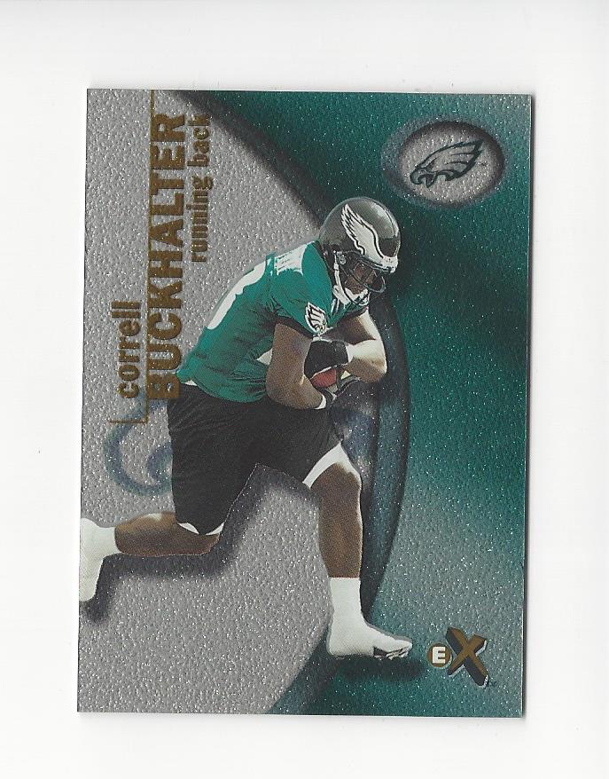 2001 E-X #96 Correll Buckhalter/1500 RC
