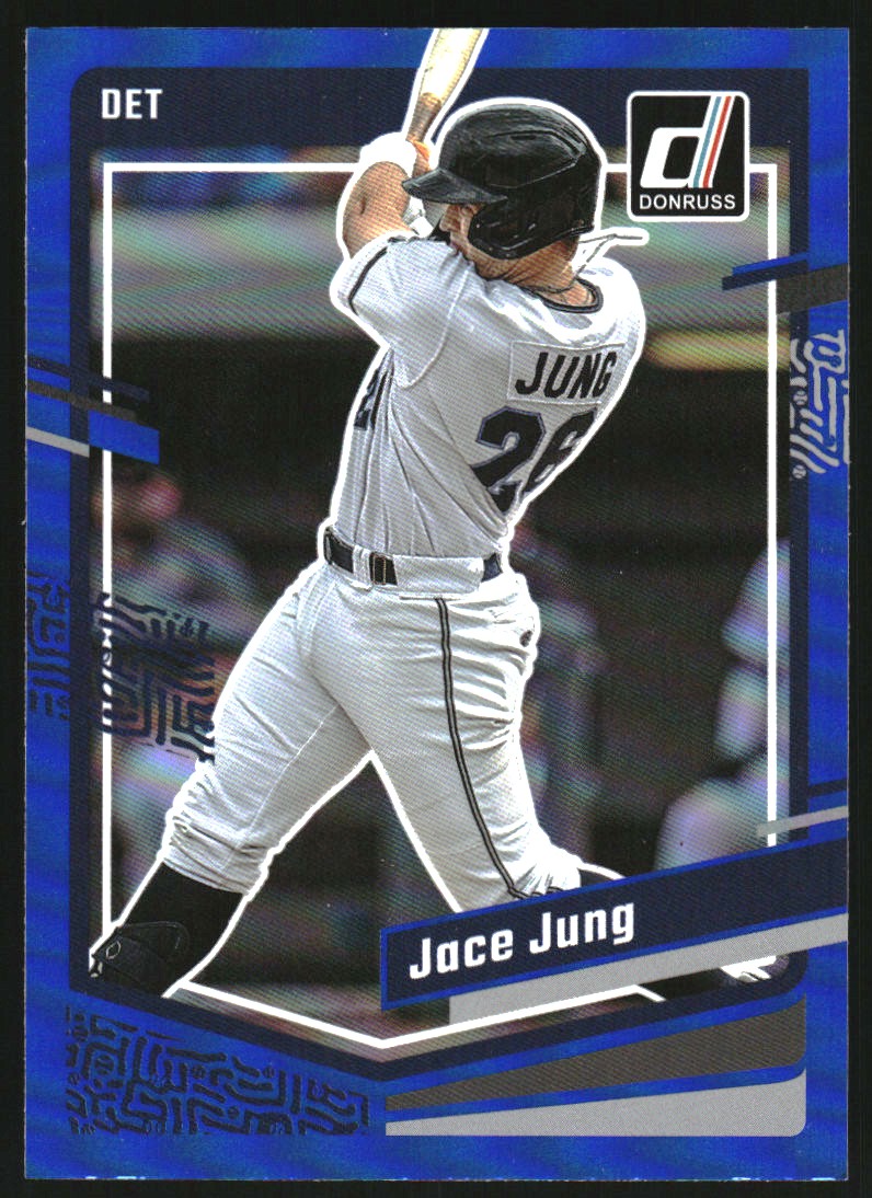 2023 Donruss Holo Blue #130 Jace Jung