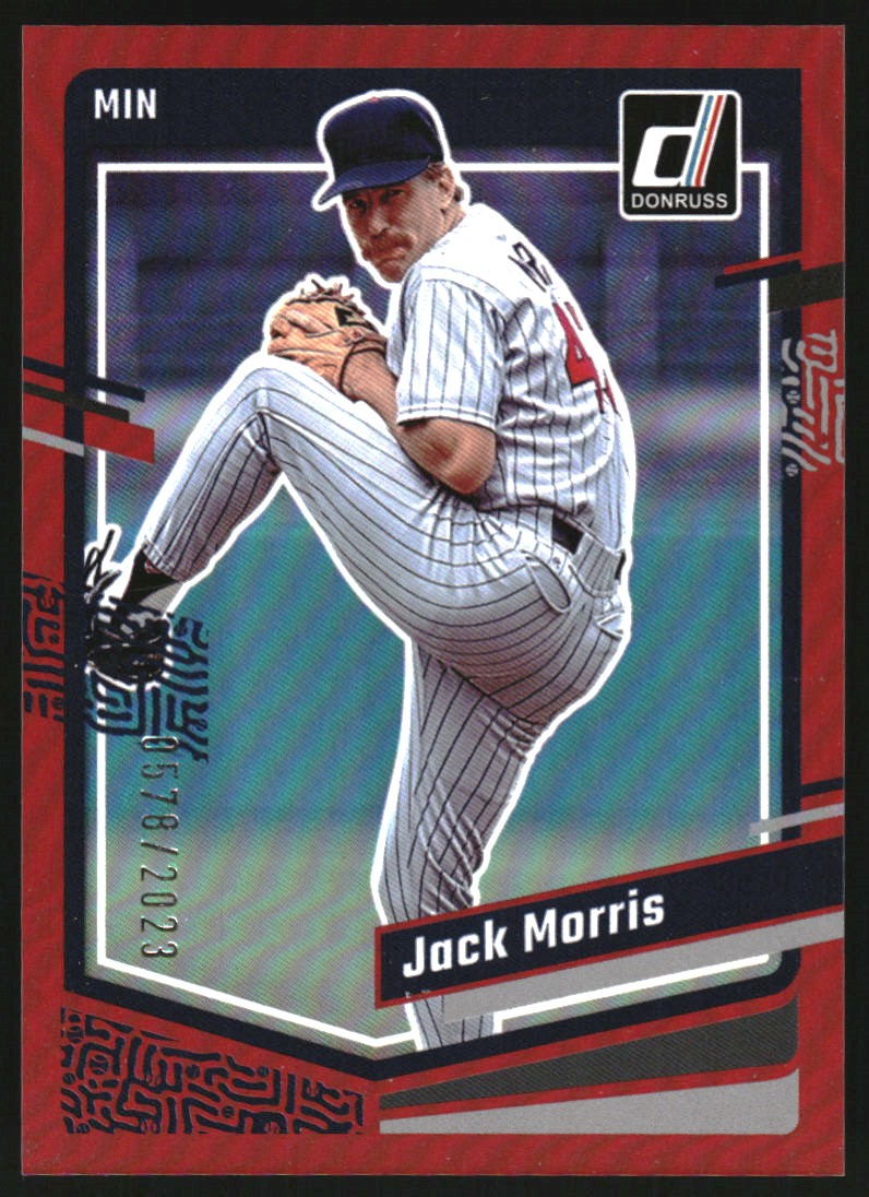 2023 Donruss Holo Red #172 Jack Morris