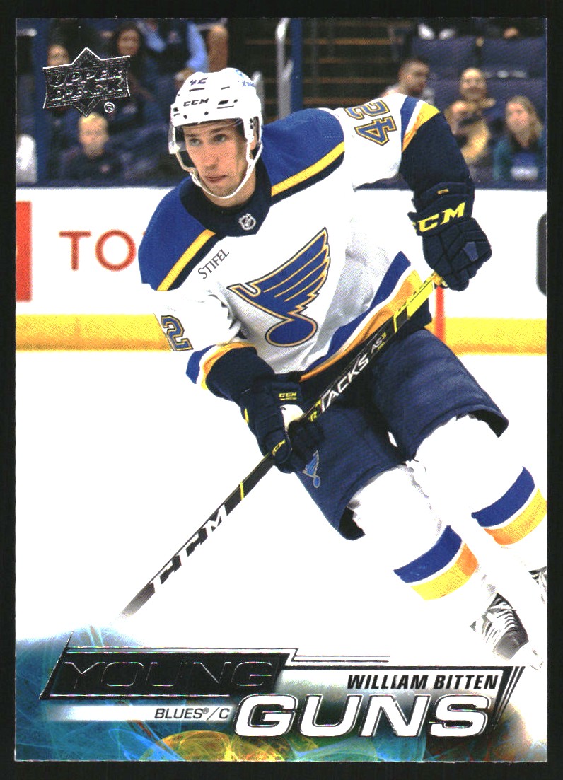 2022-23 Upper Deck #717 William Bitten YG RC