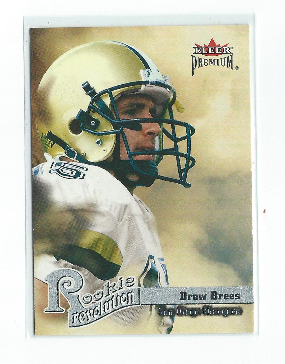 2001 Fleer Premium Rookie Revolution #3 Drew Brees