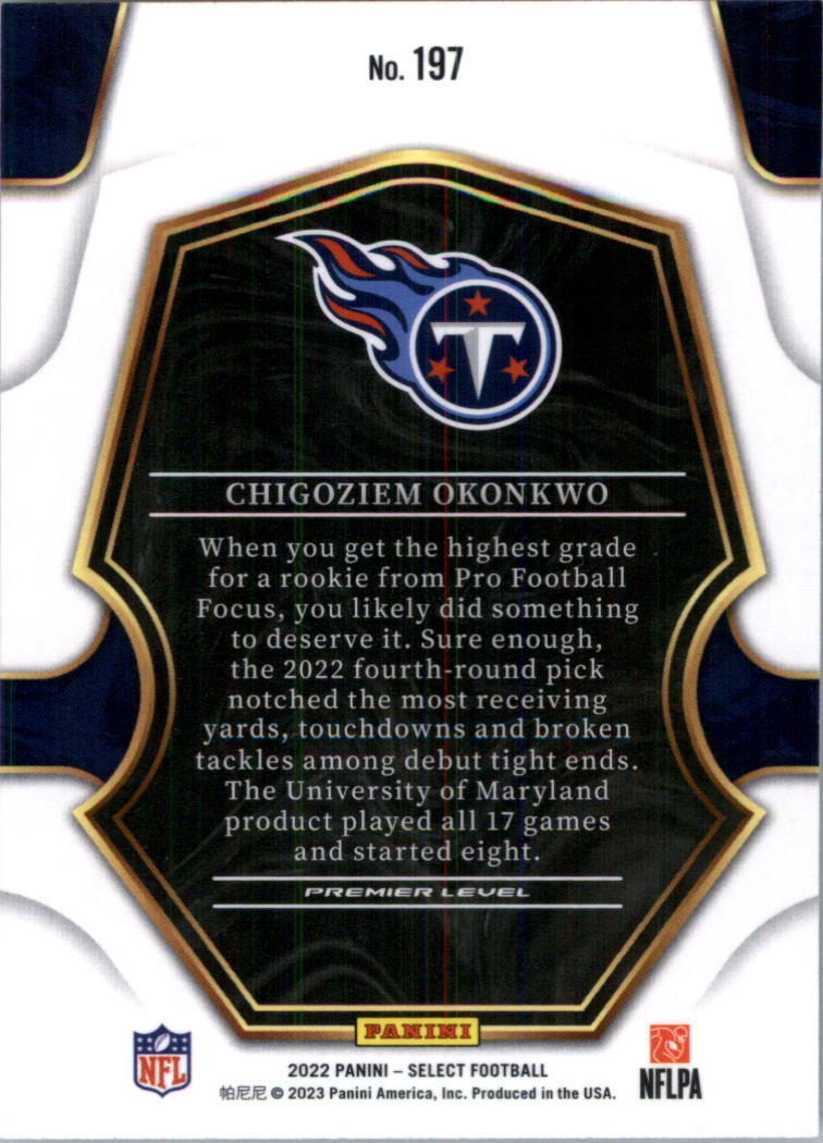 2022 Select Football Card Pick (Base) 101-270