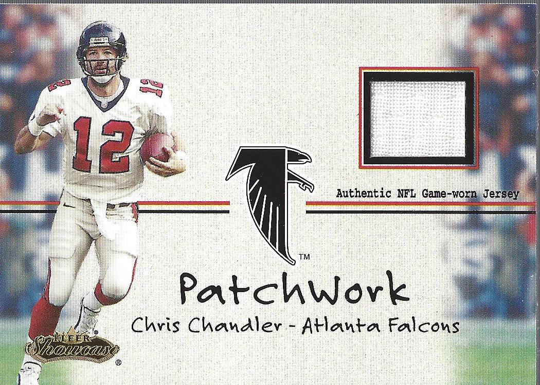 2001 Fleer Showcase Patchwork #6 Chris Chandler