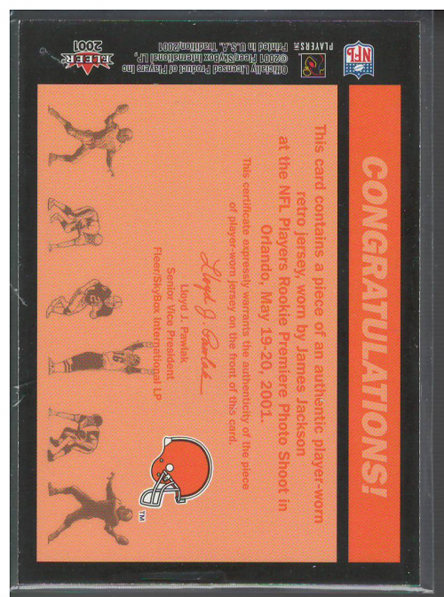 A7343- 2001 Fleer Tradition FB #s 1-450 +Inserts -You Pick- 15+ FREE US SHIP - Picture 387 of 398