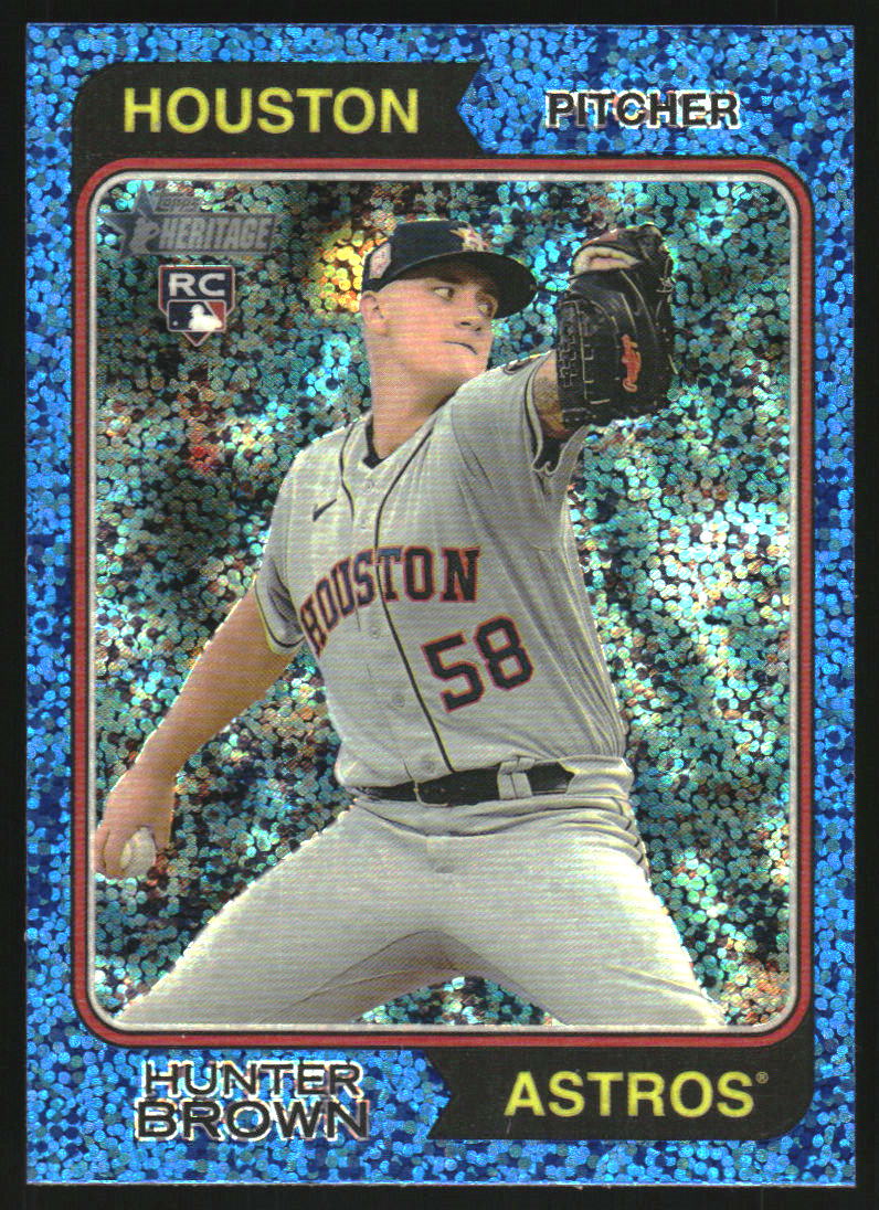 Hunter Brown #316 2023 Topps Heritage Baseball Mini
