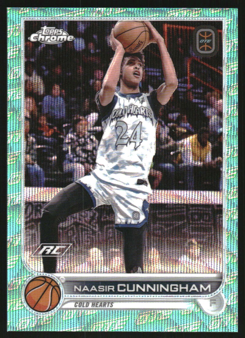 2022-23 Topps Chrome Overtime Elite Aqua Green Refractors #18 