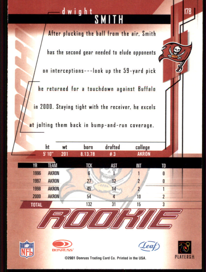 2001 Rookies and Stars (Leaf) Football "Main Set" Cards - Picture 249 of 257