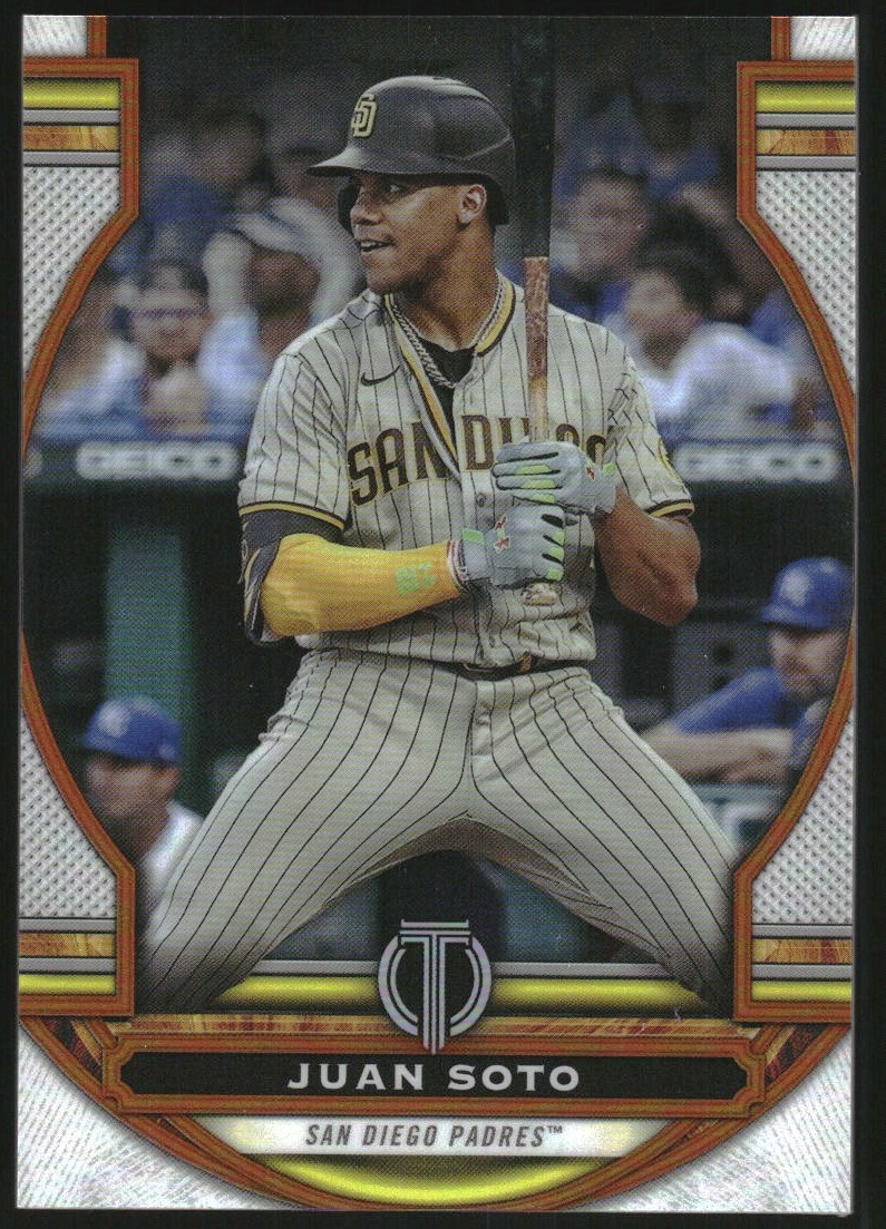 2023 Topps Tribute Orange #1 Juan Soto on Fanatics Collect