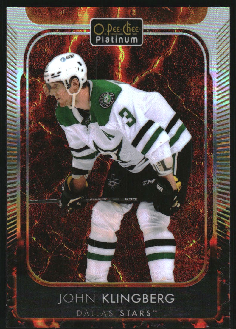 2021-22 O-Pee-Chee Platinum Hot Magma #161 Gabriel Landeskog
