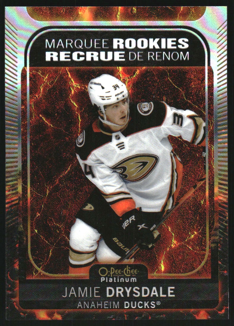 2021-22 O-Pee-Chee Platinum Hot Magma #207 Jamie Drysdale