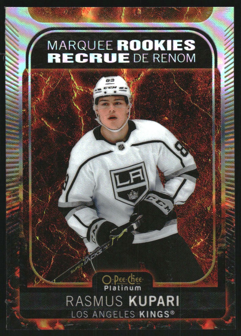 2021-22 O-Pee-Chee Platinum Hot Magma #232 Rasmus Kupari