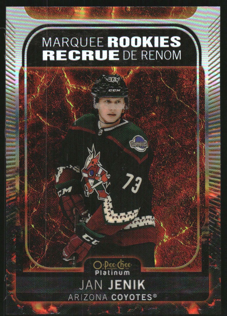2021-22 O-Pee-Chee Platinum Hot Magma #234 Jan Jenik