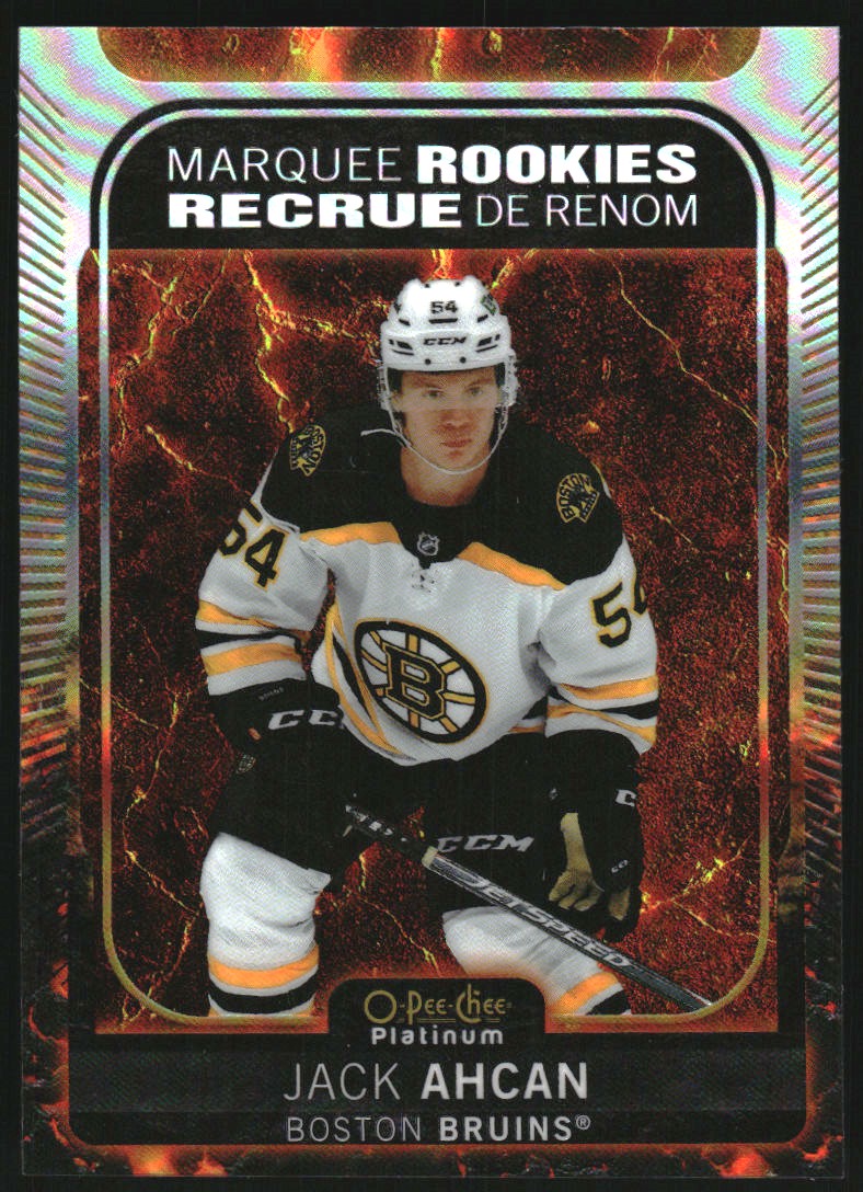 2021-22 O-Pee-Chee Platinum Hot Magma #259 Jack Ahcan