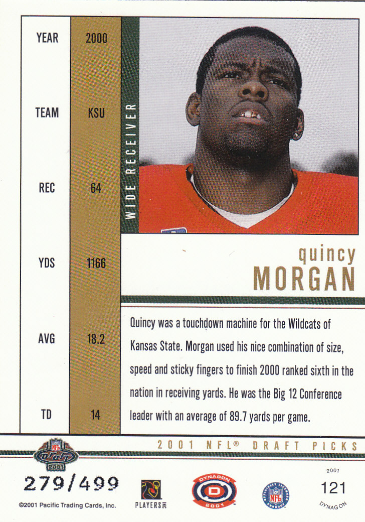 2001 Dynagon (Pacific) Football Cards - Picture 61 of 135