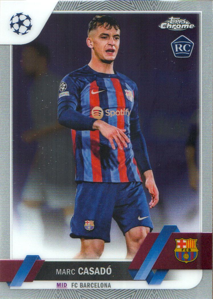 2022-23 Topps Chrome UEFA Club Competitions #104 Marc Casado - NM-MT