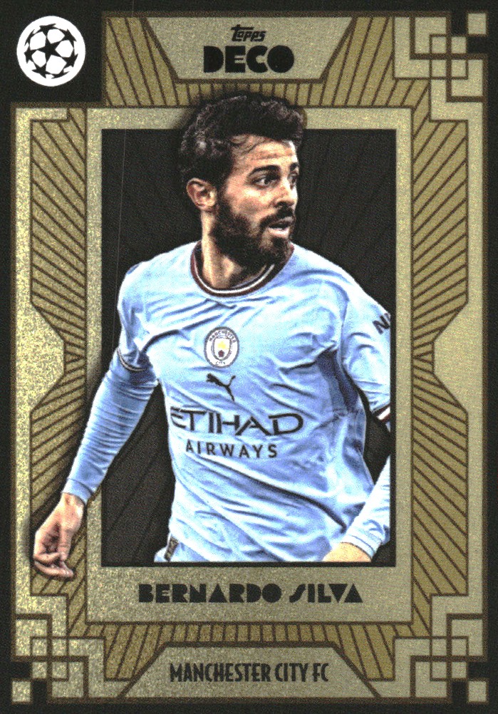 2022 Topps Jack Grealish Platinum UEFA Green Bernardo Silva AUTO