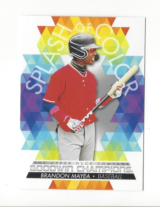 2022 UD Goodwin Champions MultiSport (Splash of Color) Singles - You Choose - Picture 16 of 29