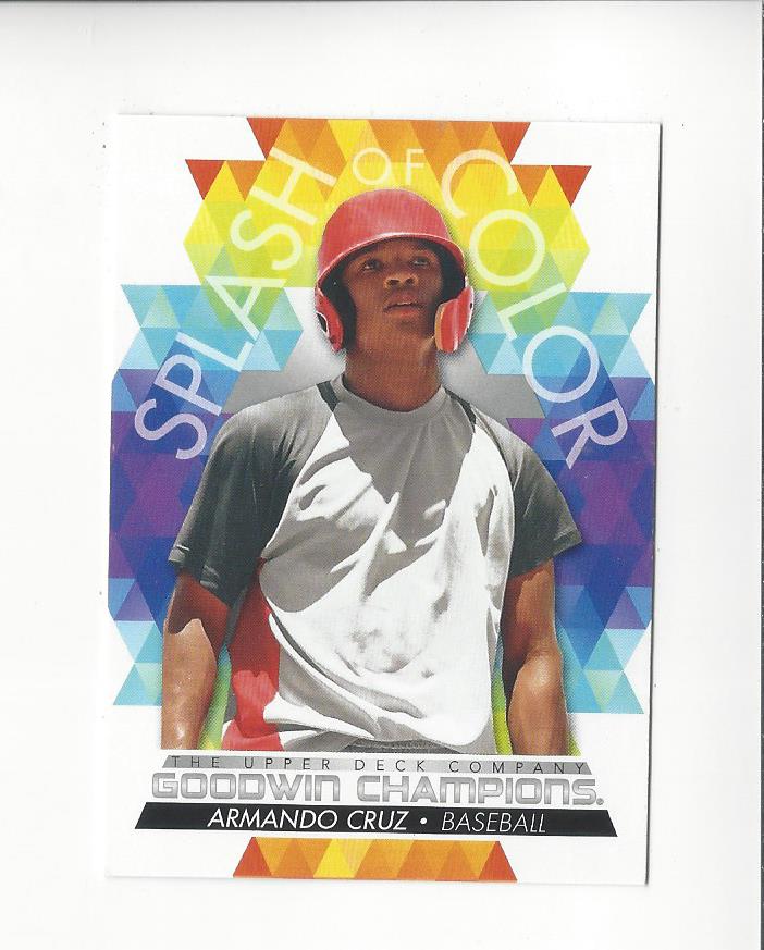 2022 UD Goodwin Champions MultiSport (Splash of Color) Singles - You Choose - Picture 18 of 29