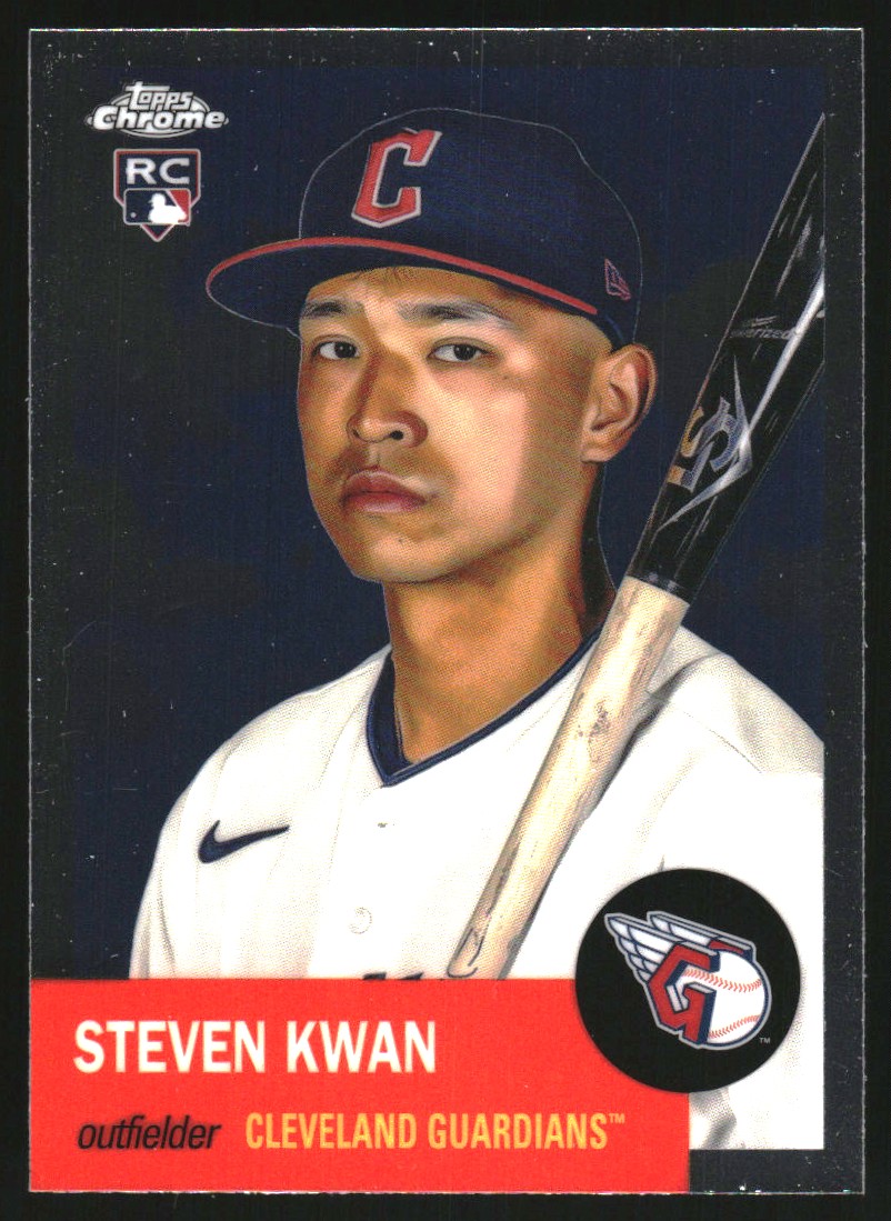 2022 Topps Chrome Platinum Anniversary #65 Steven Kwan RC