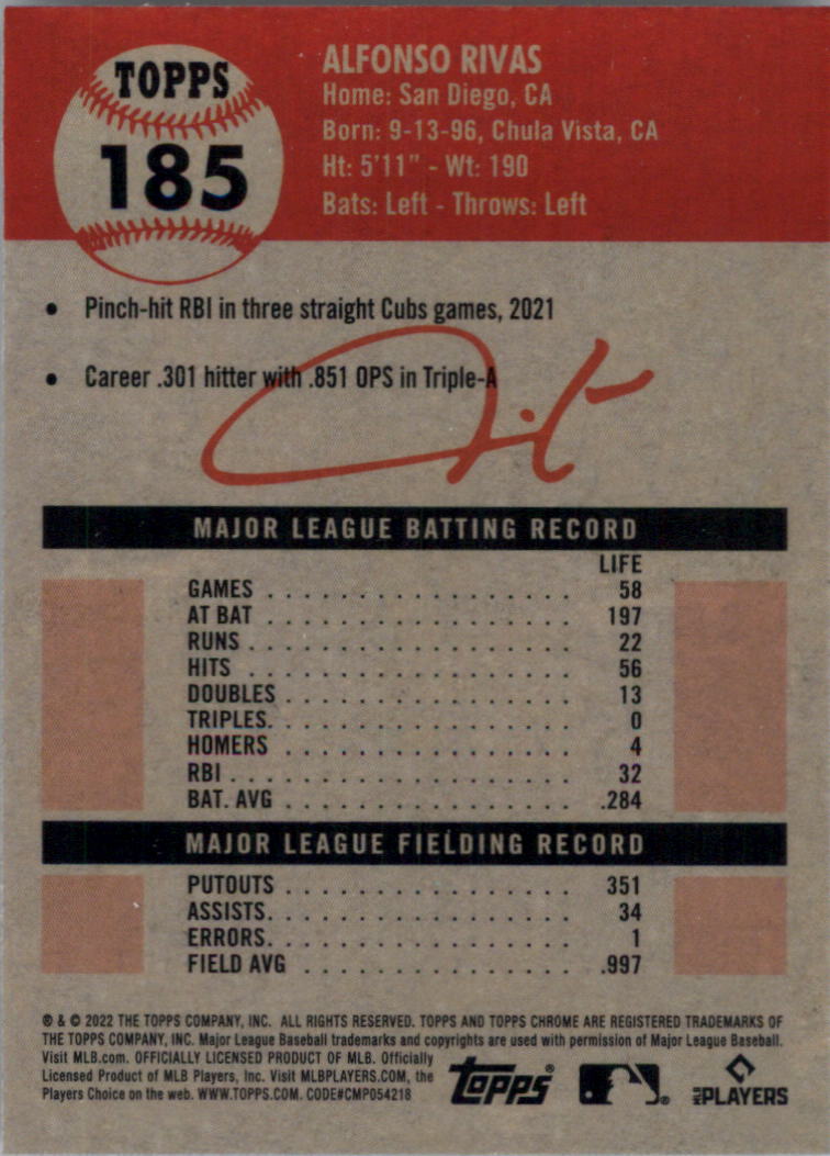 2022 Topps Chrome Platinum Anniversary Baseball Card Pick (Base) 1-250 - Picture 321 of 433