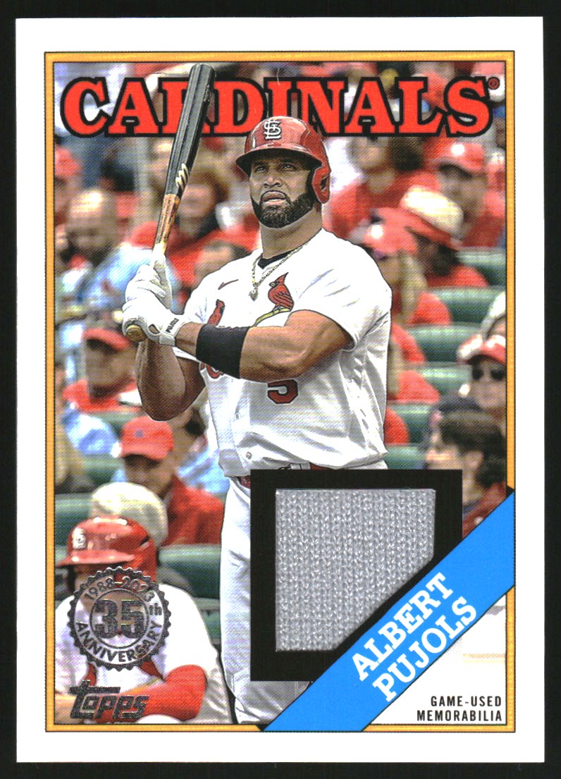 2023 Topps '88 Topps Relics #88RAP Albert Pujols S2