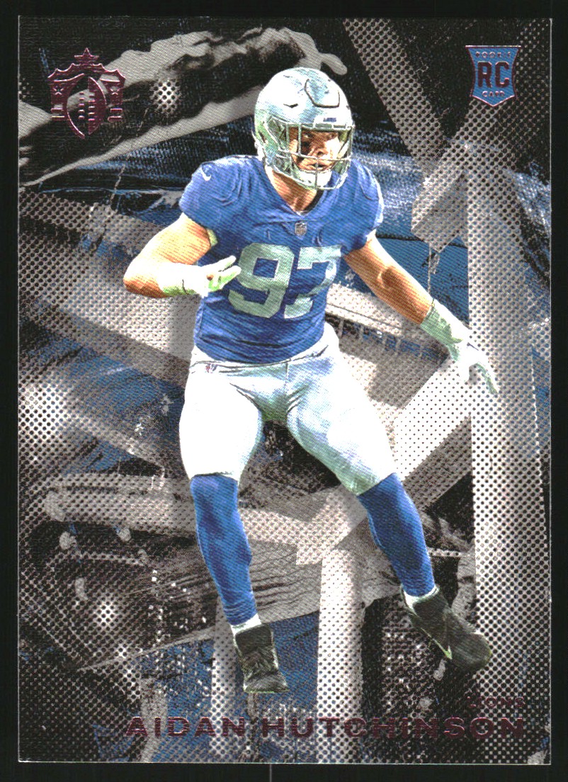 2022 Panini Chronicles Gridiron Kings Pink #10 Aidan Hutchinson