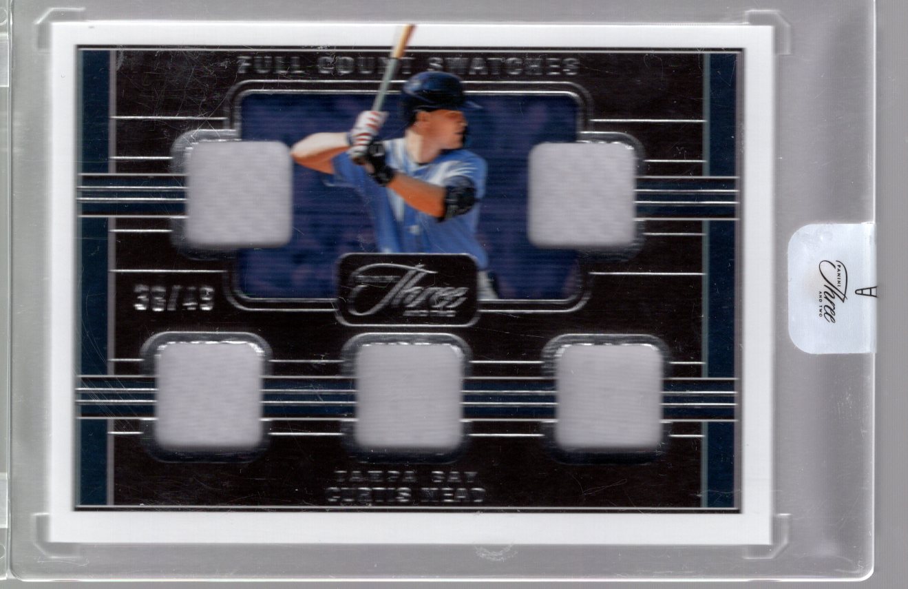 2023 Panini Three and Two Full Count Swatches #27 Curtis Mead
