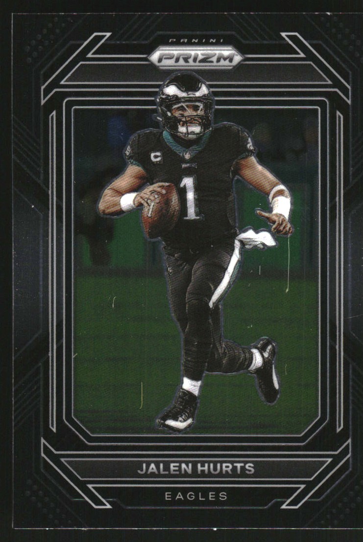 2022 Panini Chronicles Prizm Black #1 Jalen Hurts