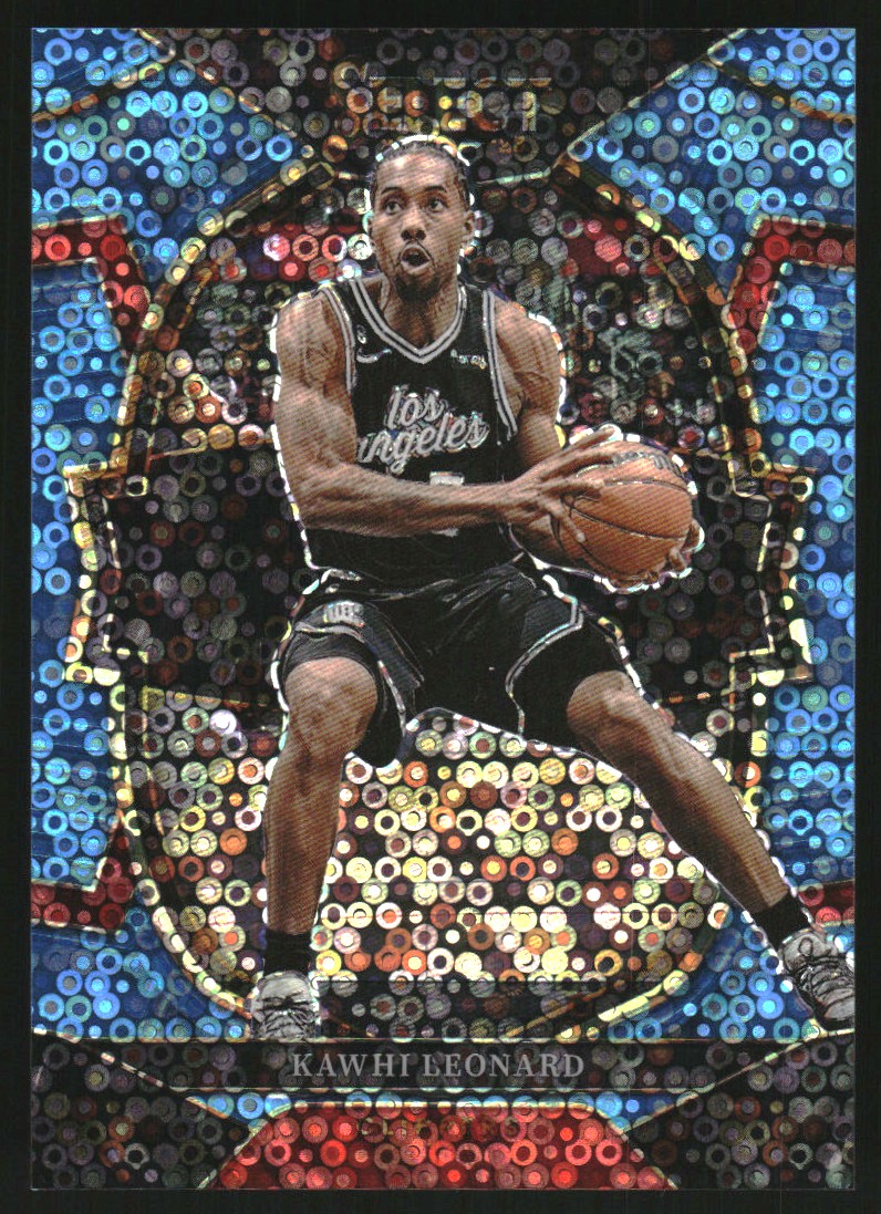 2022-23 Select Prizms Light Blue Disco #65 Kawhi Leonard