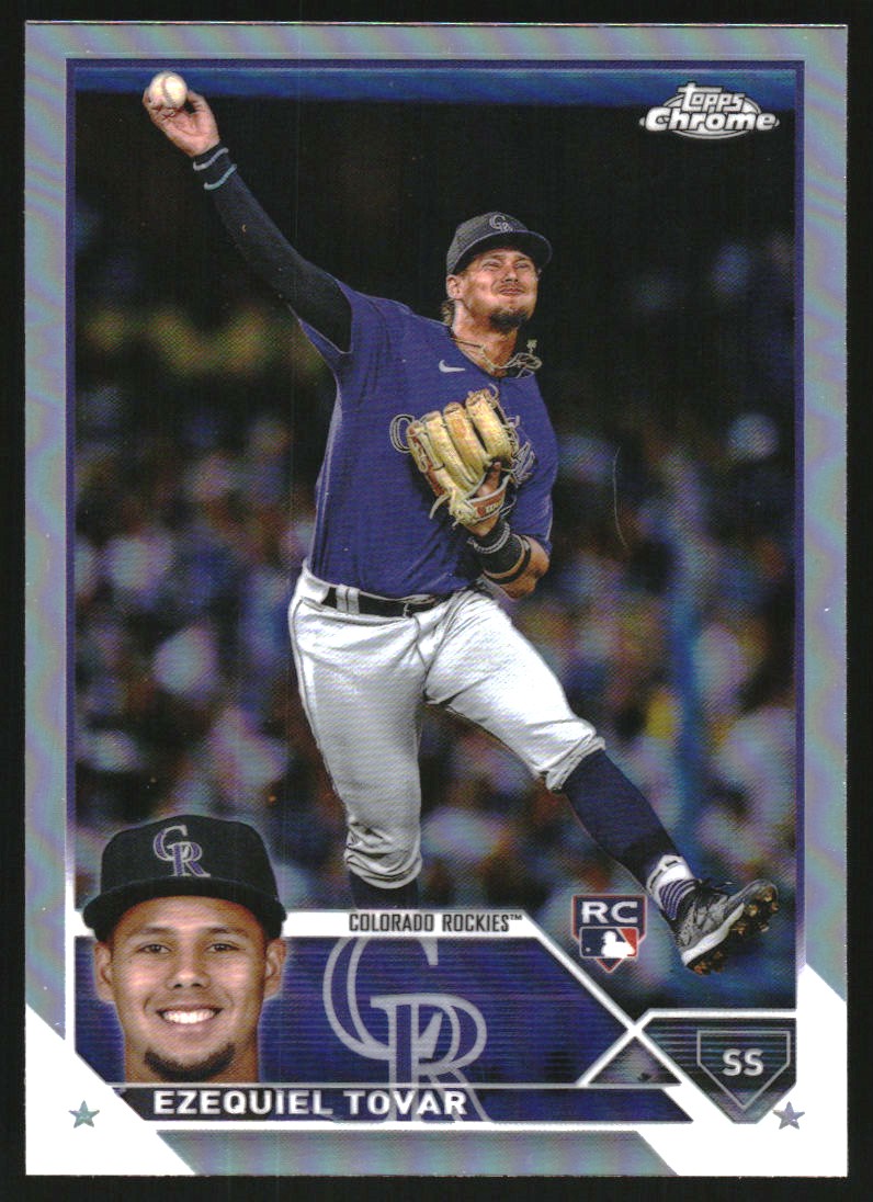 2023 Topps Chrome Refractors #106 Ezequiel Tovar