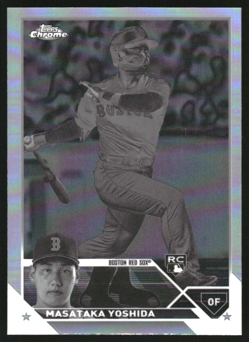 2023 Topps Chrome Negative Refractors #167 Masataka Yoshida