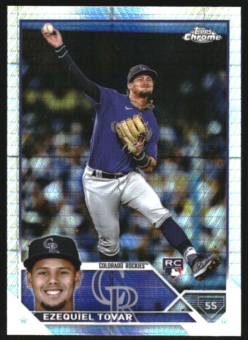 2023 Topps Chrome Prism Refractors #106 Ezequiel Tovar