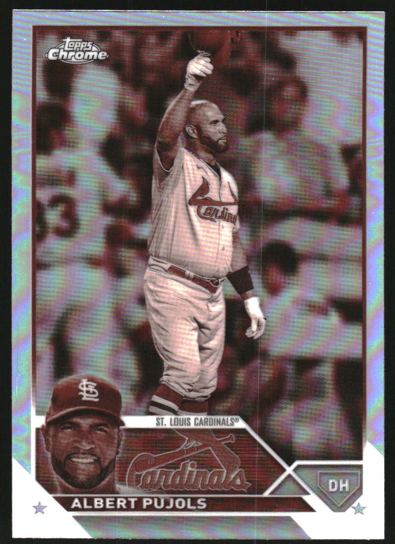 2023 Topps Chrome Sepia Refractors #143 Albert Pujols